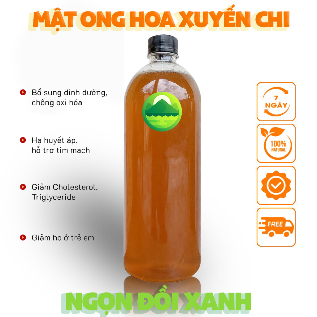 Mật ong hoa xuyến chi 1 lít